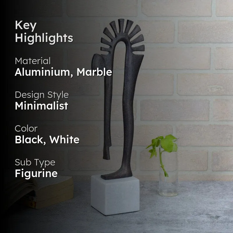 Human Bend Aluminum Showpiece media 2