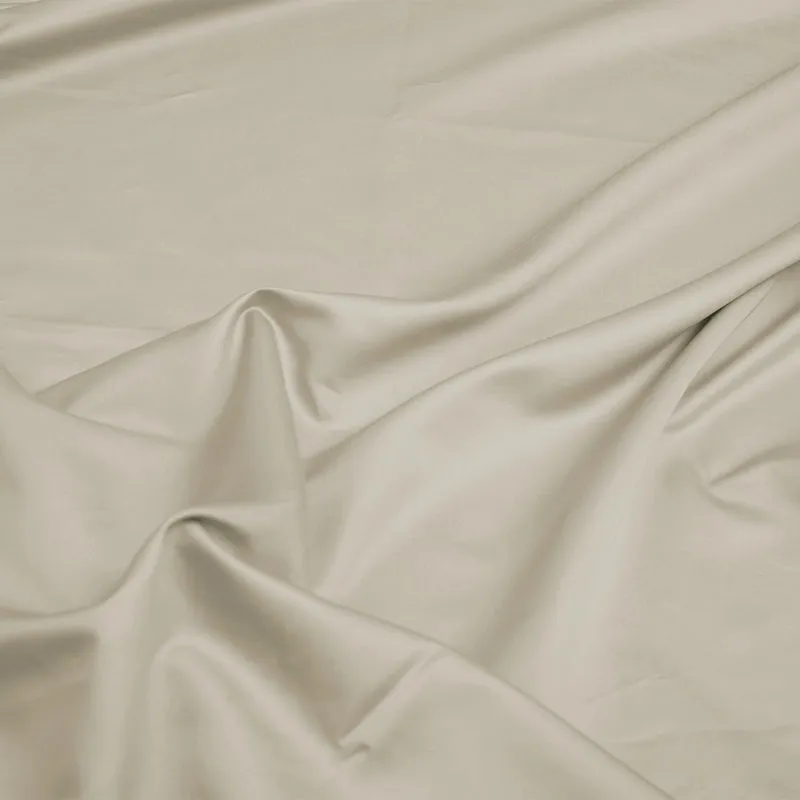 Maison Neo Solid Cotton Bedsheet (Beige) - 700 TC media 8