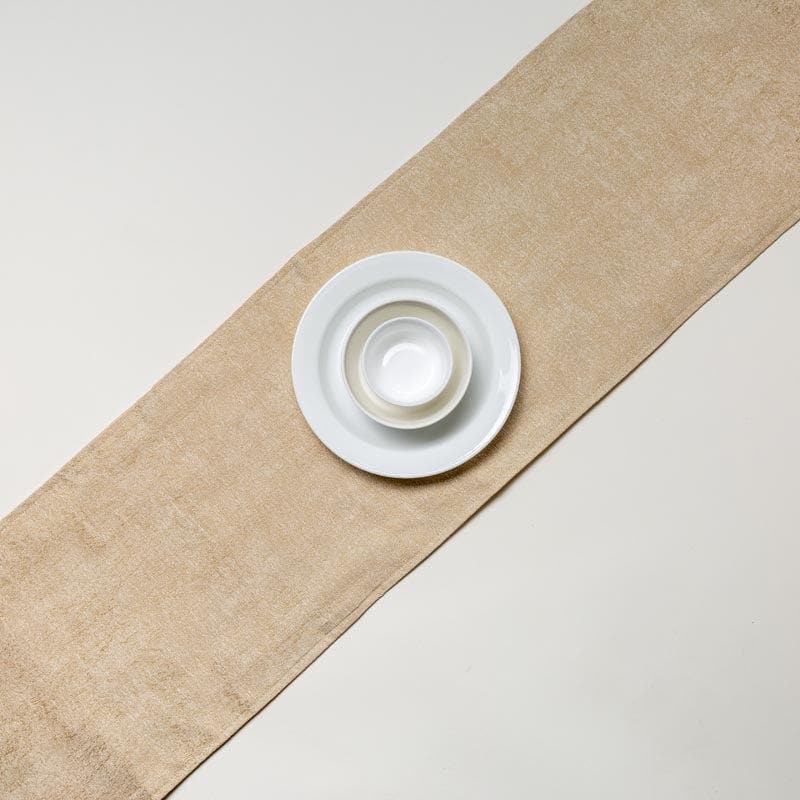 Stella Jacquard Table Runner - Beige media 3