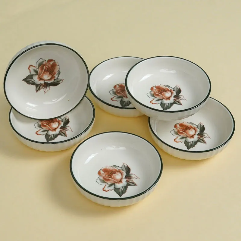 Maduva Floral Bowl (150 ML) - Set Of Six media 3
