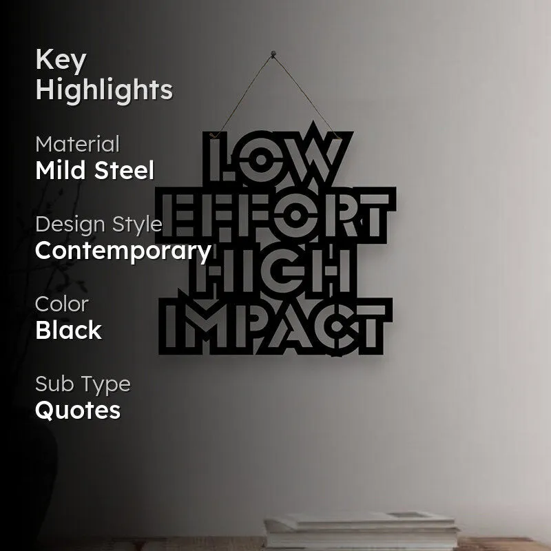Low Effort High Impact Mild Steel Wall Accent media 2