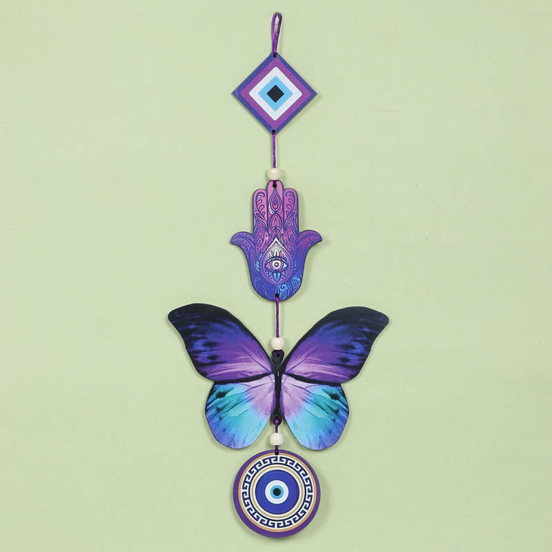 Ethereal Evil Eye Hamsa MDF Wall Hanging media 6
