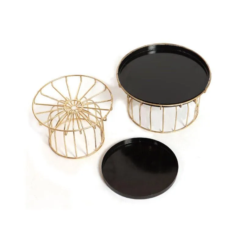 Collis Metal Cake Platter - Set Of Two media 4