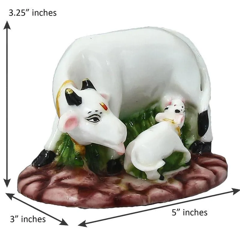 Mother Cow And Calf Showpiece media 5