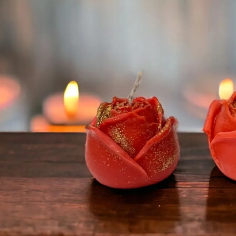 Nora Rose Scented Candle - Set Of Two media 4