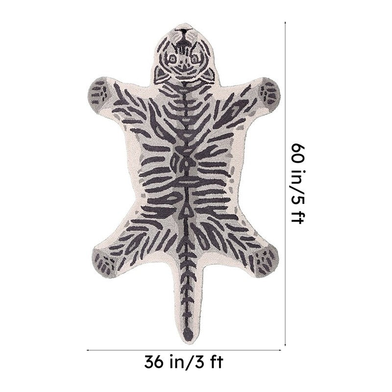 Little Roar Cotton Carpet - Grey media 8