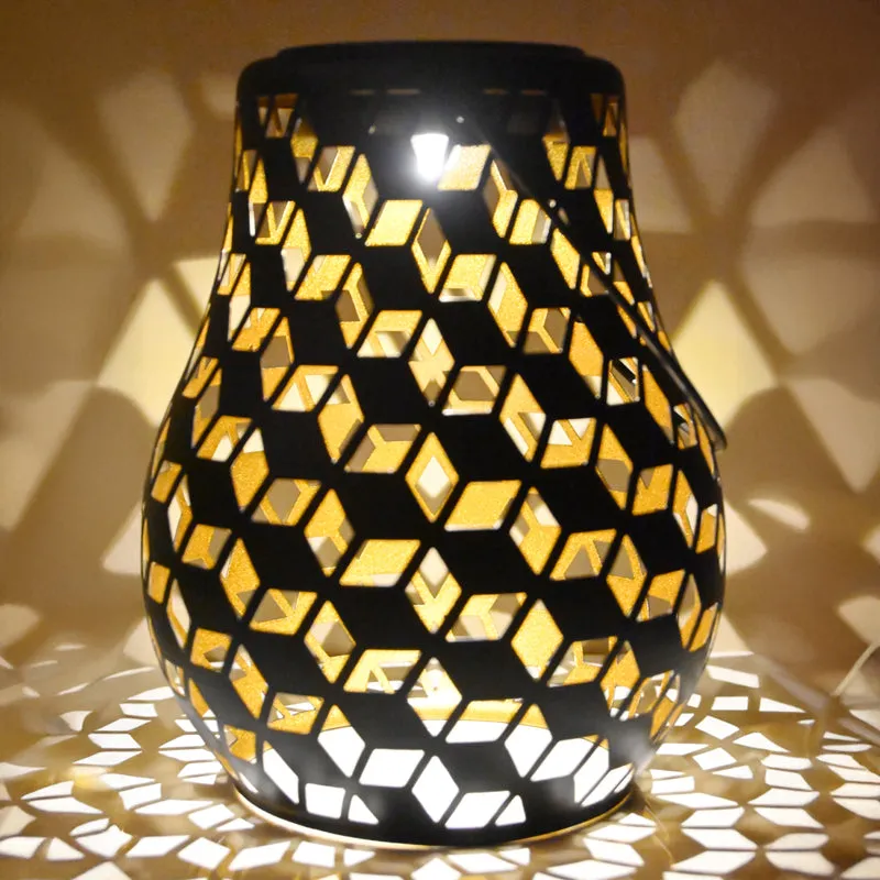Layona Solar Metal Table Lamp - Black media 6