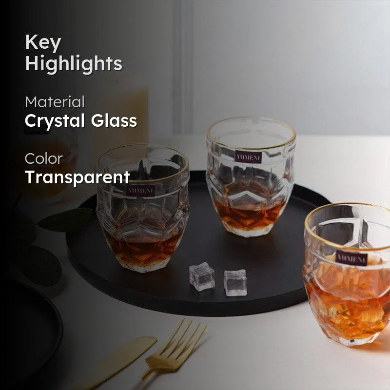 Hexa Sip Old Fashioned Glasses (360 ml) - Set Of Four media 2