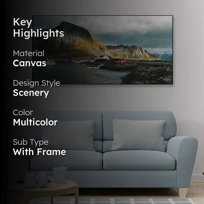 Rein City Vista Canvas Wall Painting media 2