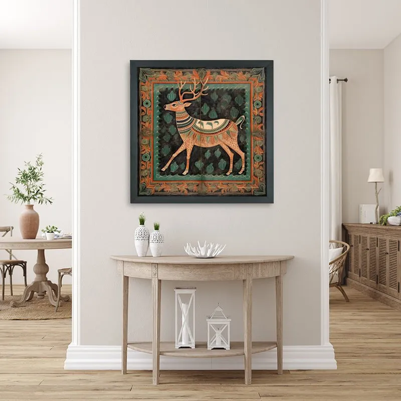 Deer Drona Canvas Wall Art media 5