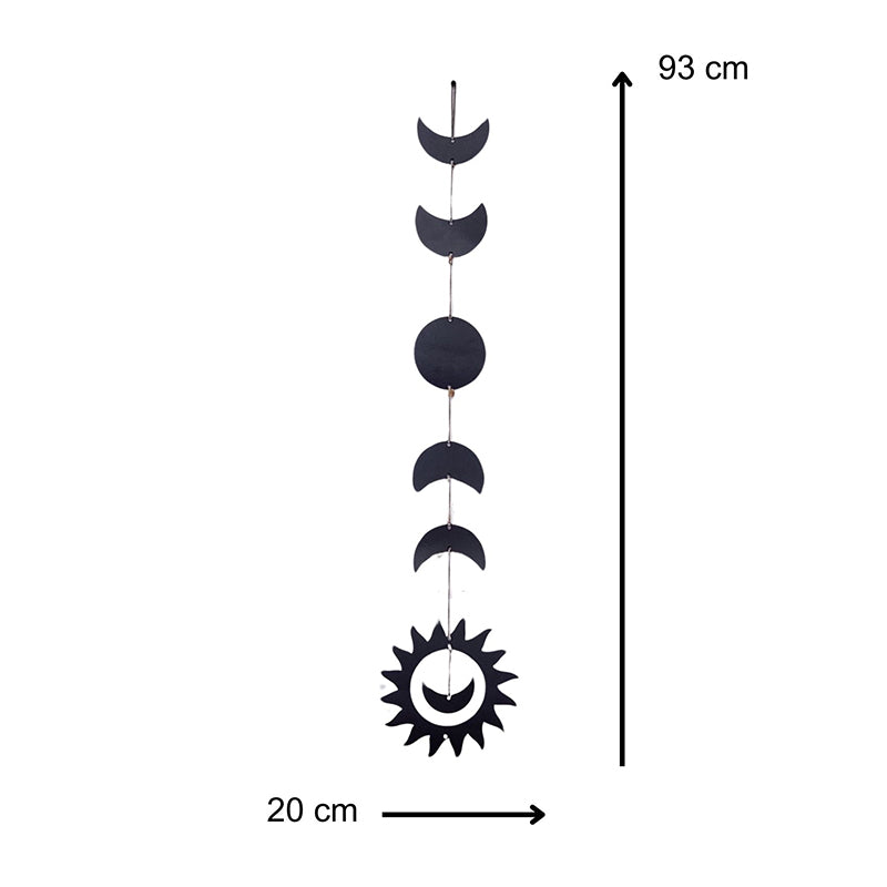 Sun Moon Spirit Iron Wall Accent media 5