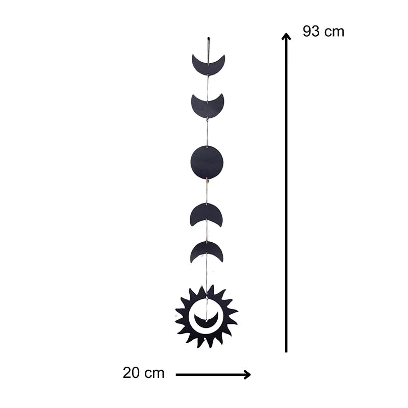 Sun Moon Spirit Iron Wall Accent media 5
