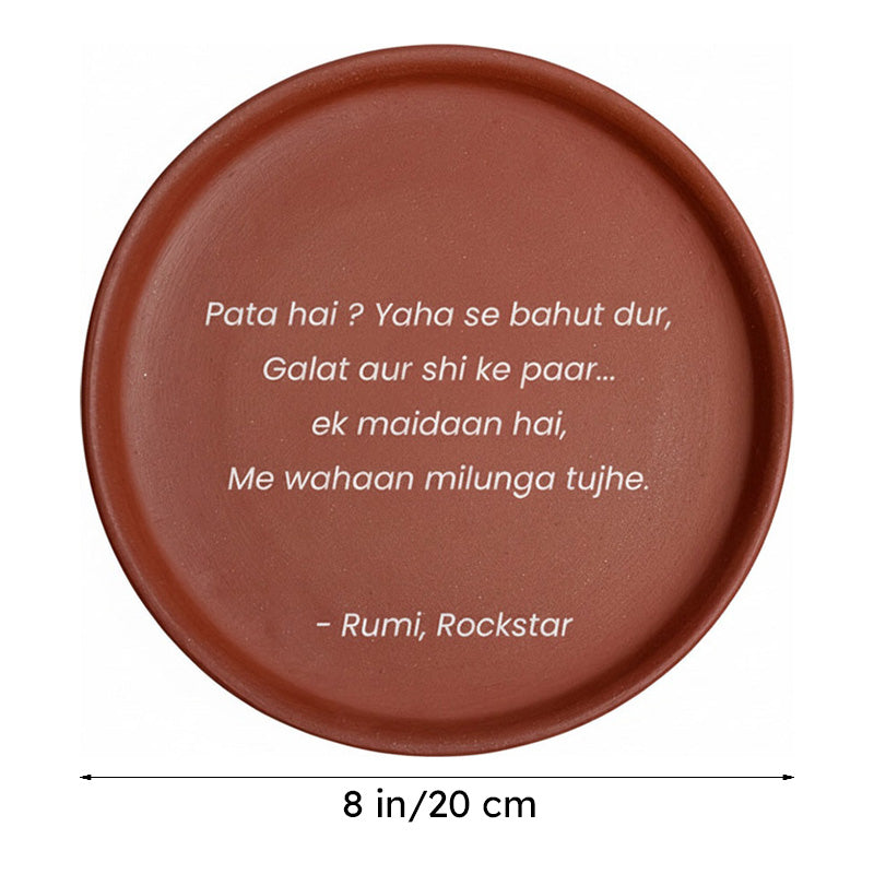 Pata Hai Terracotta Wall Plate media 6
