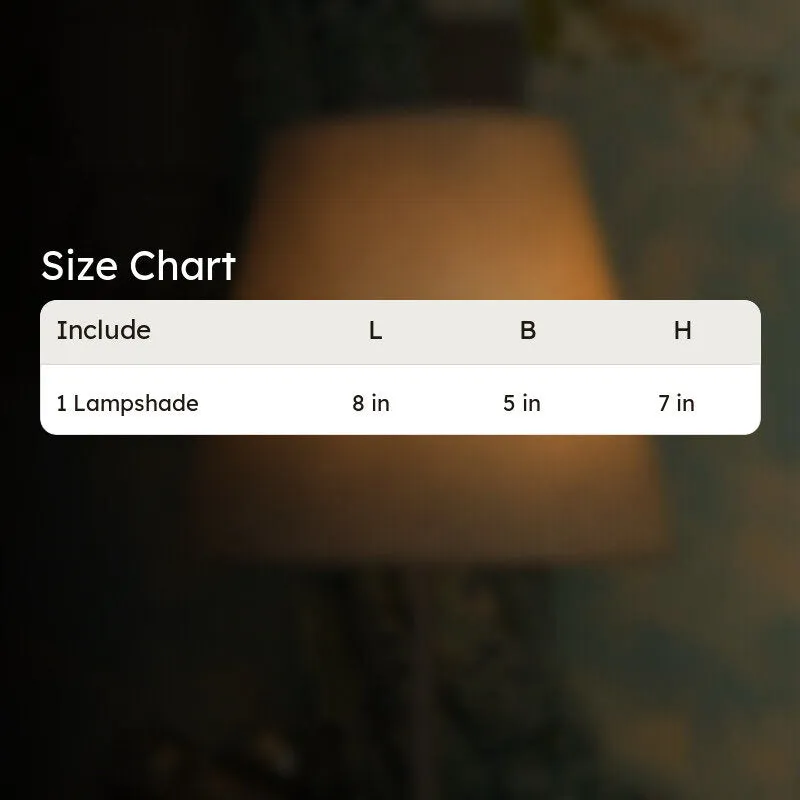 Beige Lora Lampshade media 6