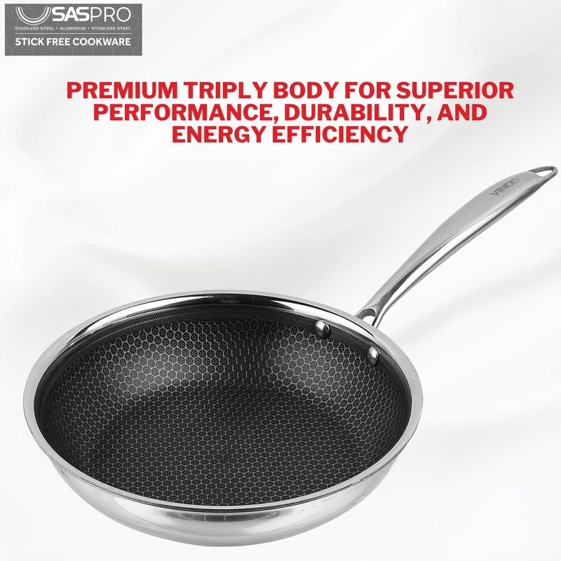 Vinod Nexra Frying Pan - 9 Inches media 8