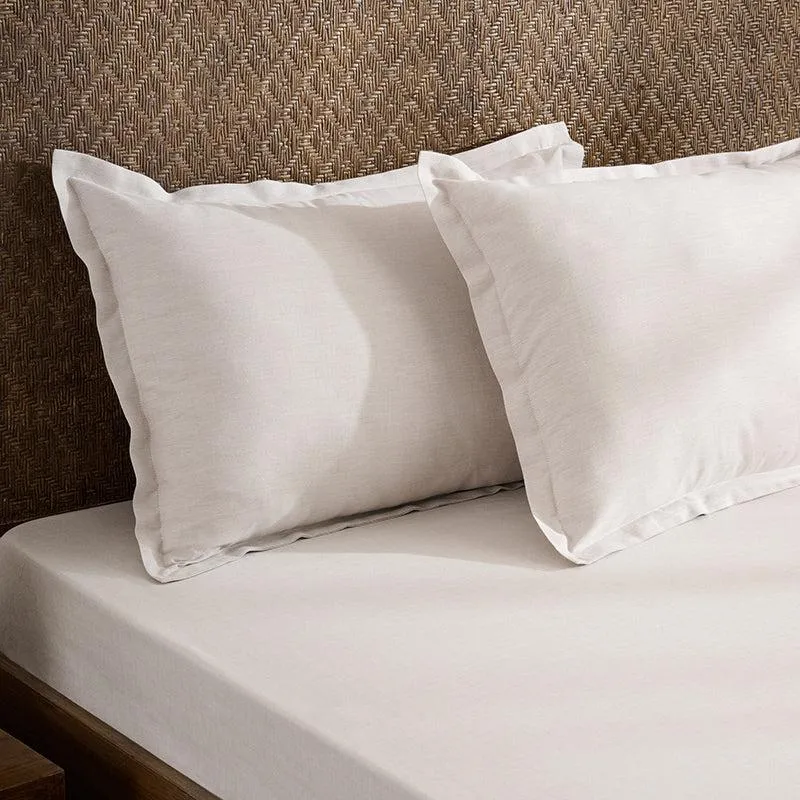 Lunar Weaves Bed Sheet - Feather Bamboo Cotton Bedsheet - 130 GSM media 1