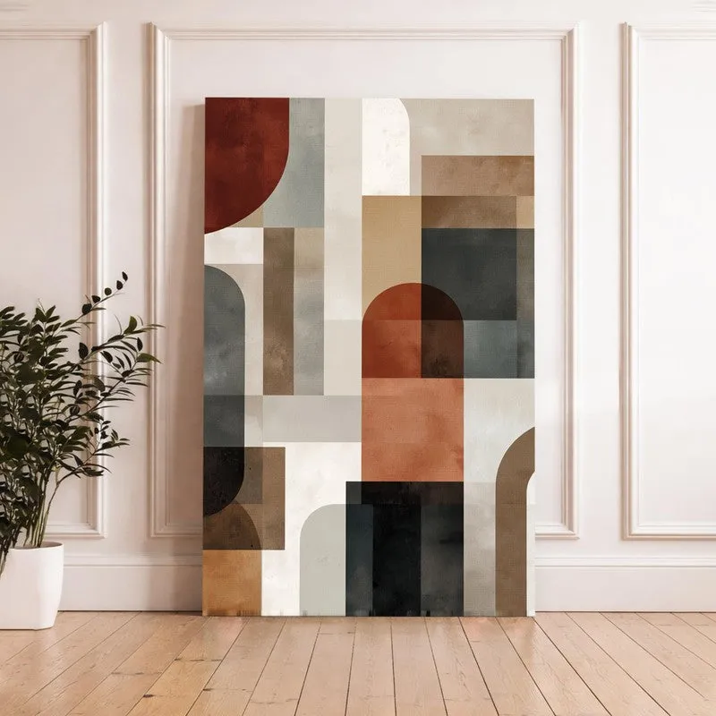 Grid Fusion Canvas Wall Art media 6