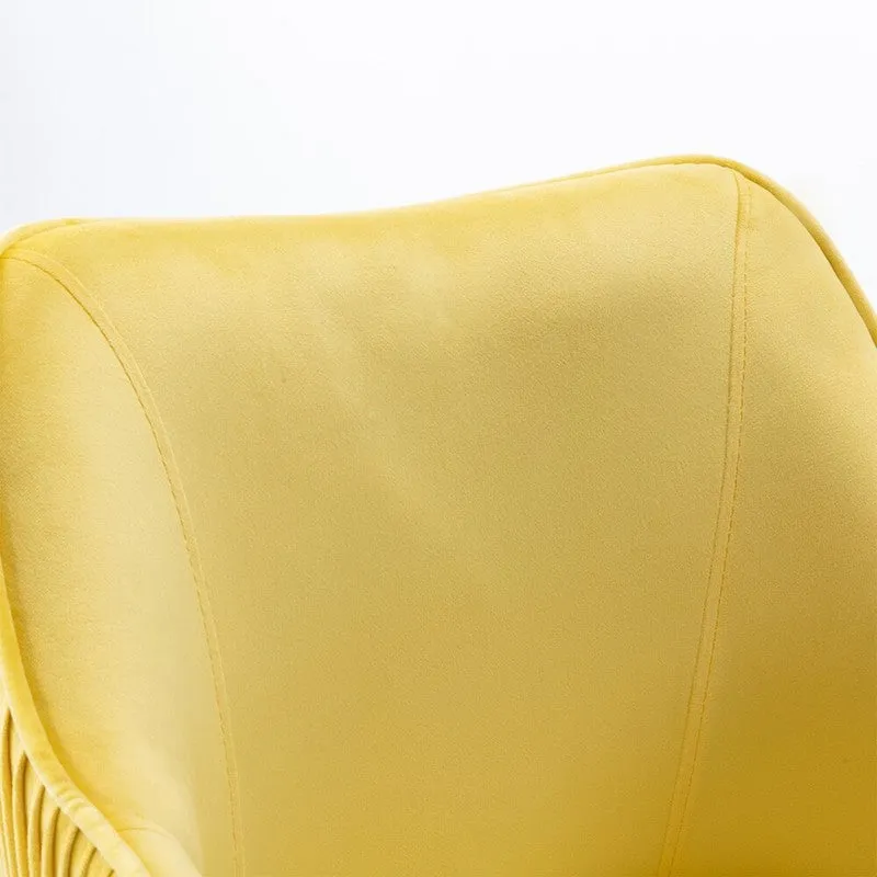 Seatron Metal Office Chair - Yellow media 8
