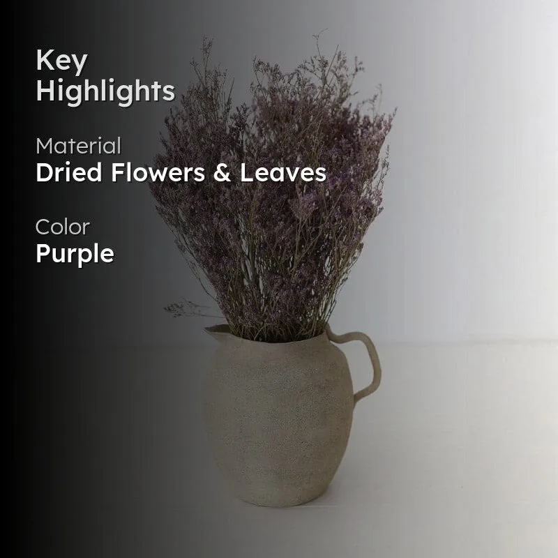 Naturally Dried Limonium Flower Bunch media 2
