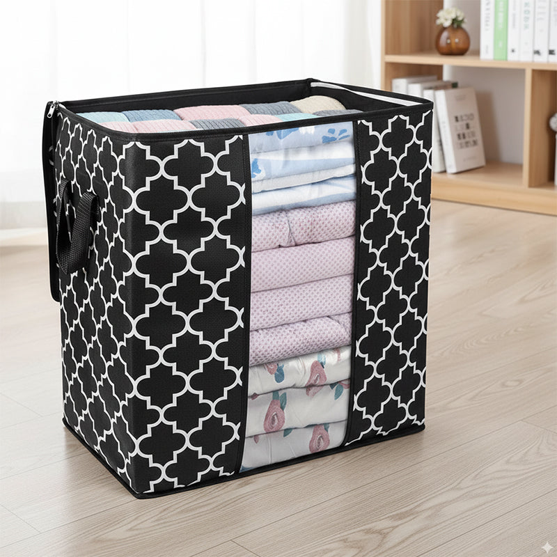SpaceSaver Foldable Box (Black)