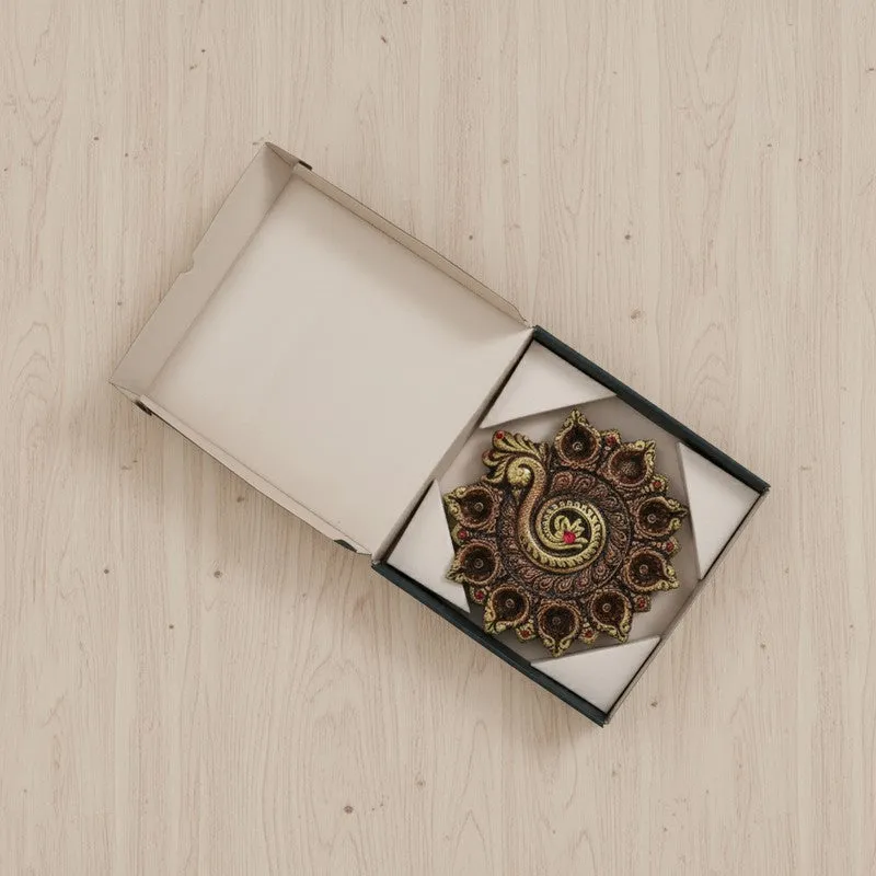 Mayurajyoti Terracotta Diya media 5