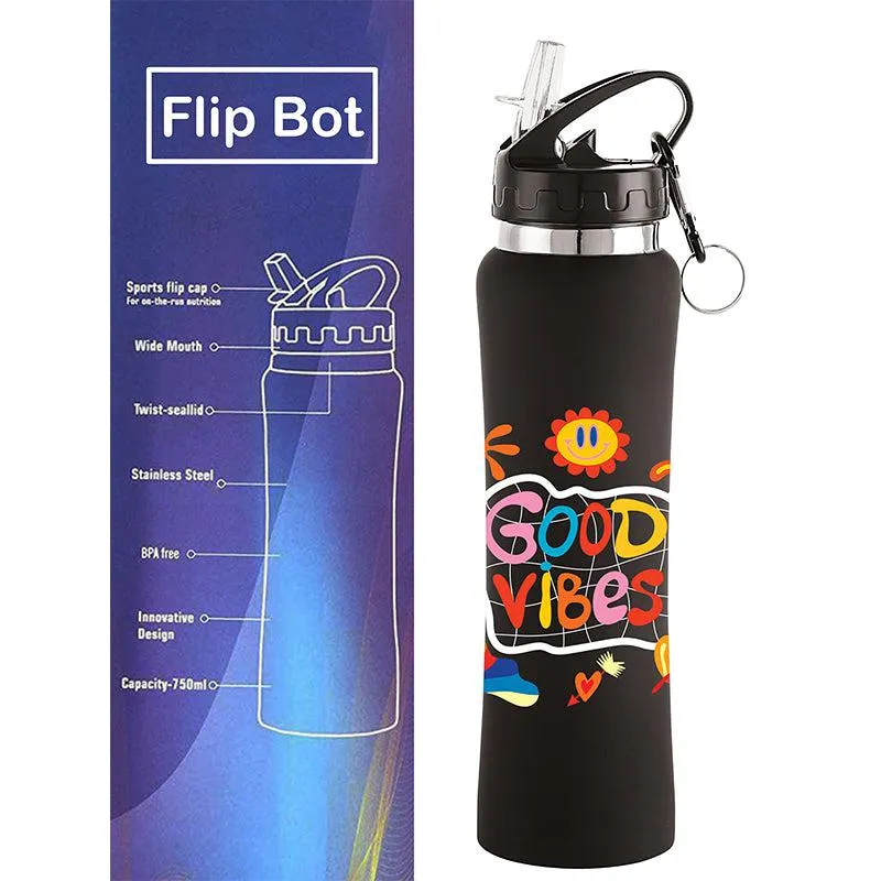 Good Vibes Sipper Water Bottle - 750 mL media 8