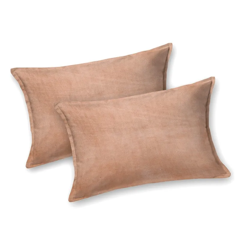 VelvetDream Woolen Bedsheet (Peach) - 150 GSM media 6