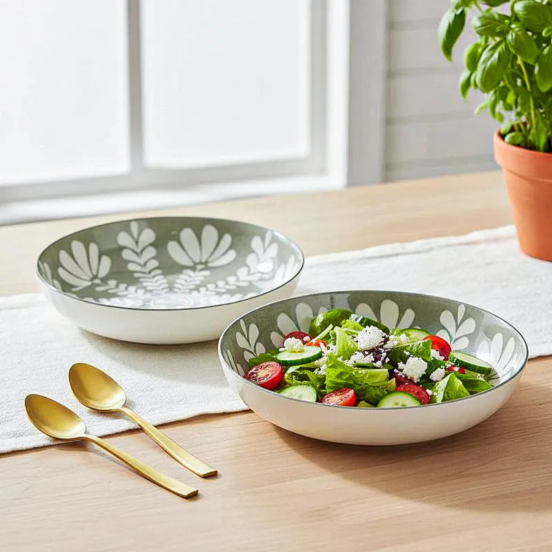 Rana Floral Quarter Plate - Set Of Two media 1