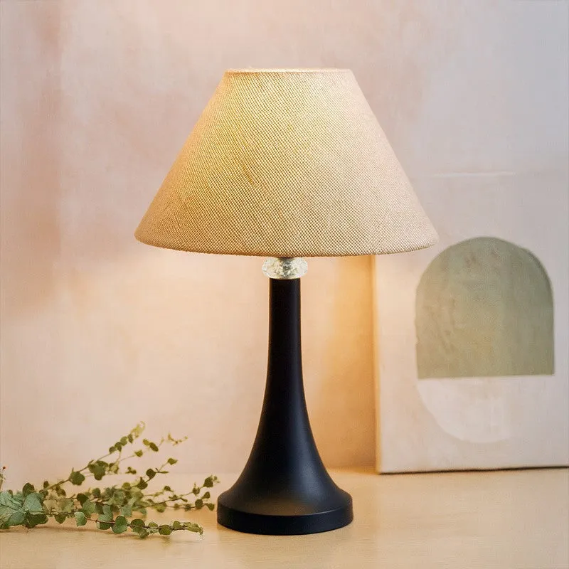 Knox Fabric Table Lamp - Brown,Black media 1