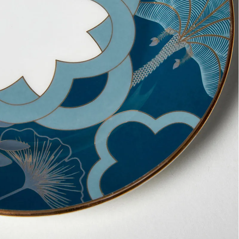 India Circus Blanche Bone China Quarter Plate media 4