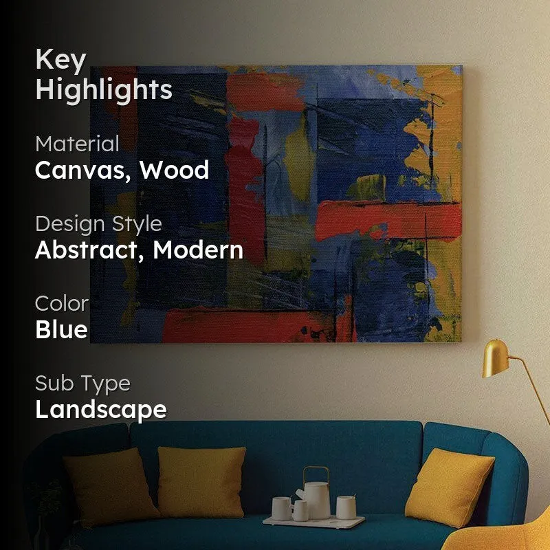 Abstract Harmony Painting - Gallery Wrap media 2