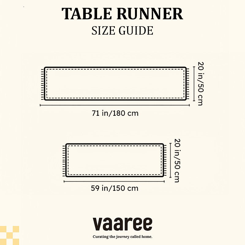 Taleska Handwoven & Printed Wool Table Runner media 7