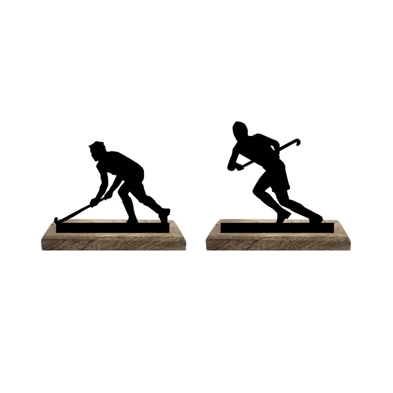 Hockey Charm I Showpiece - Set Of Two media 4