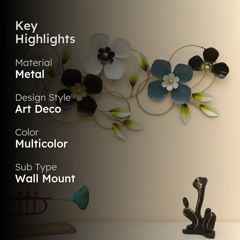 Slavyana Floral Metal Wall Accent media 2