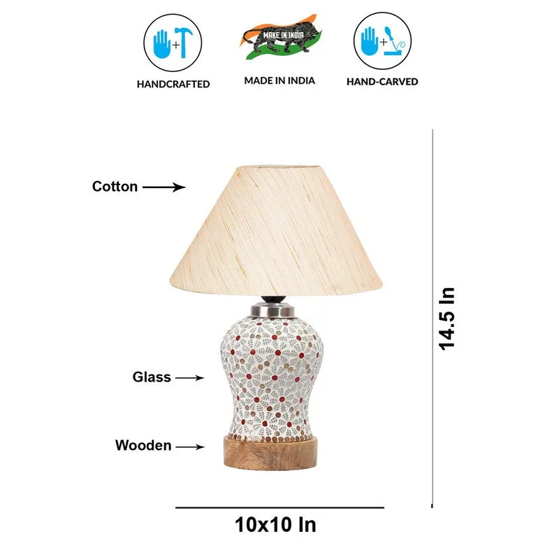 Solirae Wooden Table Lamp - Multicolor media 9