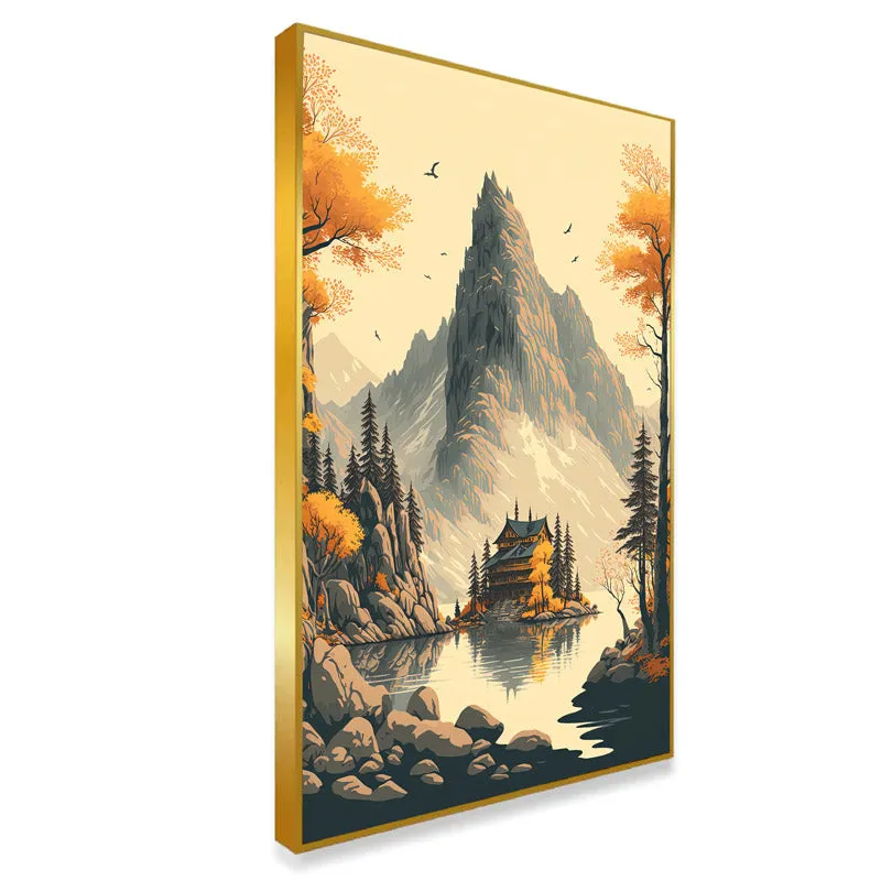 Masca Enchat Canvas Wall Painting media 5