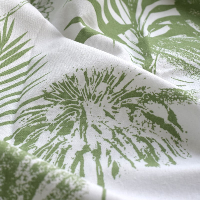 Tranquebar Home Nature Grove Cotton Curtains(Green) - Set Of Two media 5