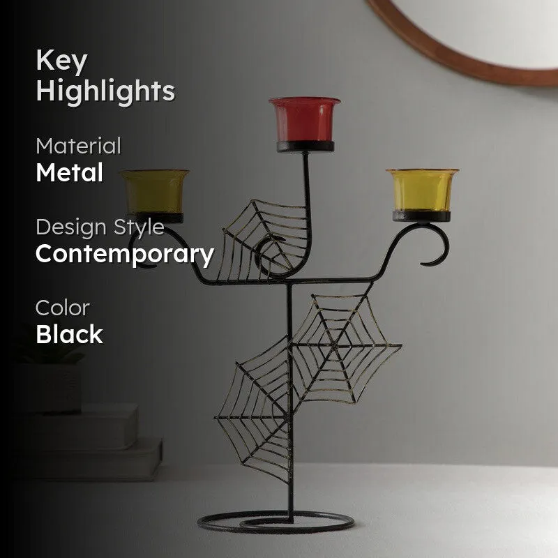 Velox Metal Tea Light Candle Holder media 2