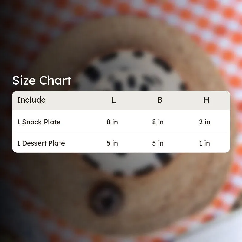 Miara Snack Plate - 2 Piece Set media 7