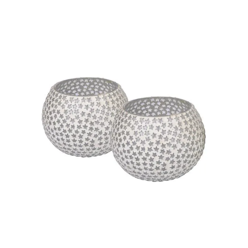Starry Muse Tealight Candle Holder - Set Of Two media 4