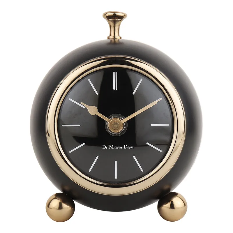 Annum Analog Table Clock - Black media 3