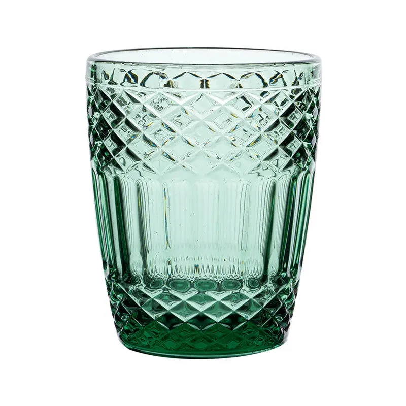 Vitra Glasses (Green,350 mL Each) - Set Of Six media 6