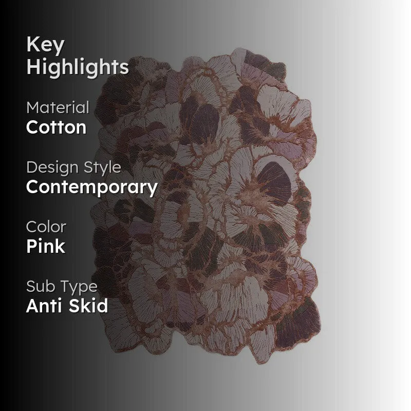 Kairo Cotton Carpet - Pink media 2