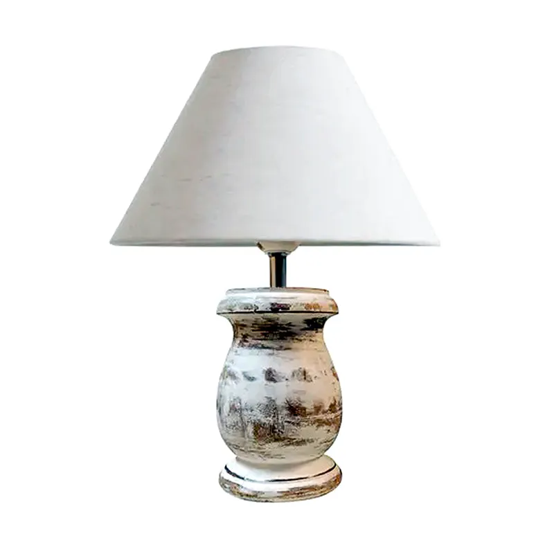 Aliora Wooden Table Lamp - White media 3