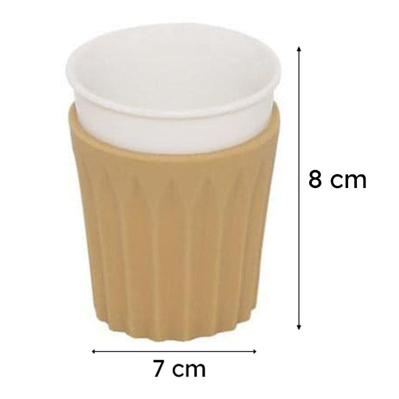 Ashko Sculpt Mug (130 ML) - Set Of Six media 7