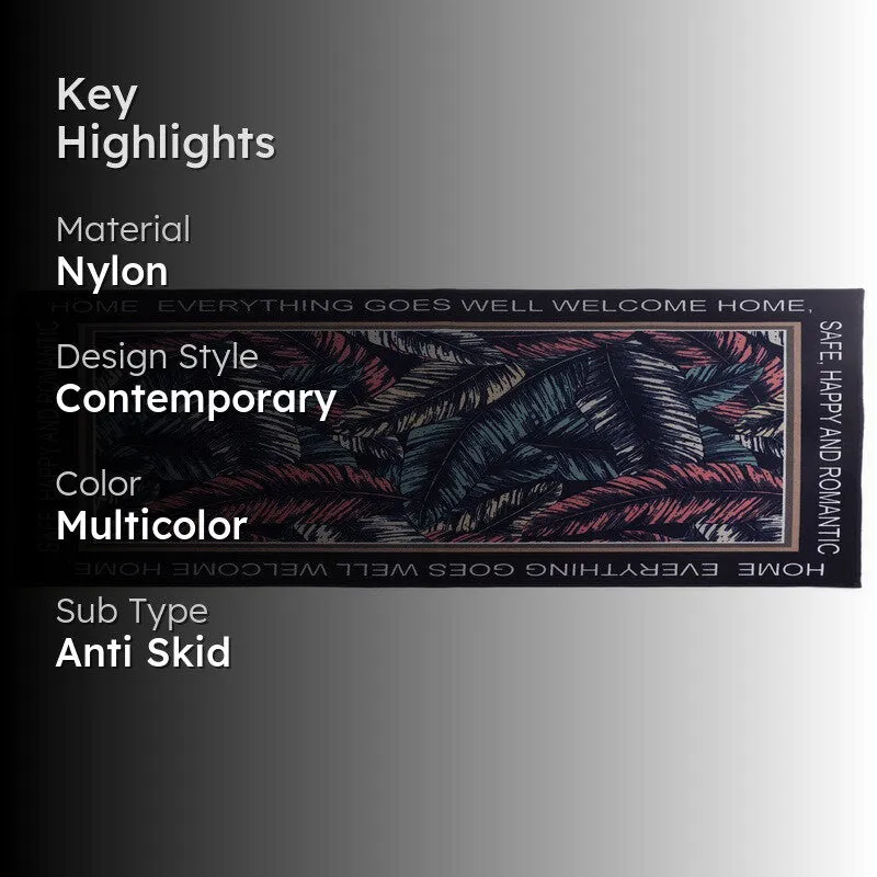 Leafline Nylon Runner Rug media 2