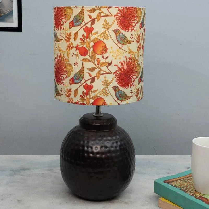 Lanai Amarylis Fabric Table Lamp - Multicolor media 3