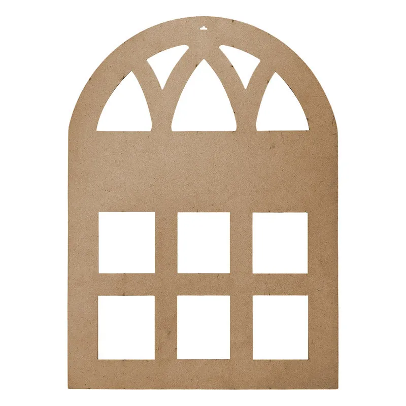 Home Sweet Home Window MDF Wall Accent media 6