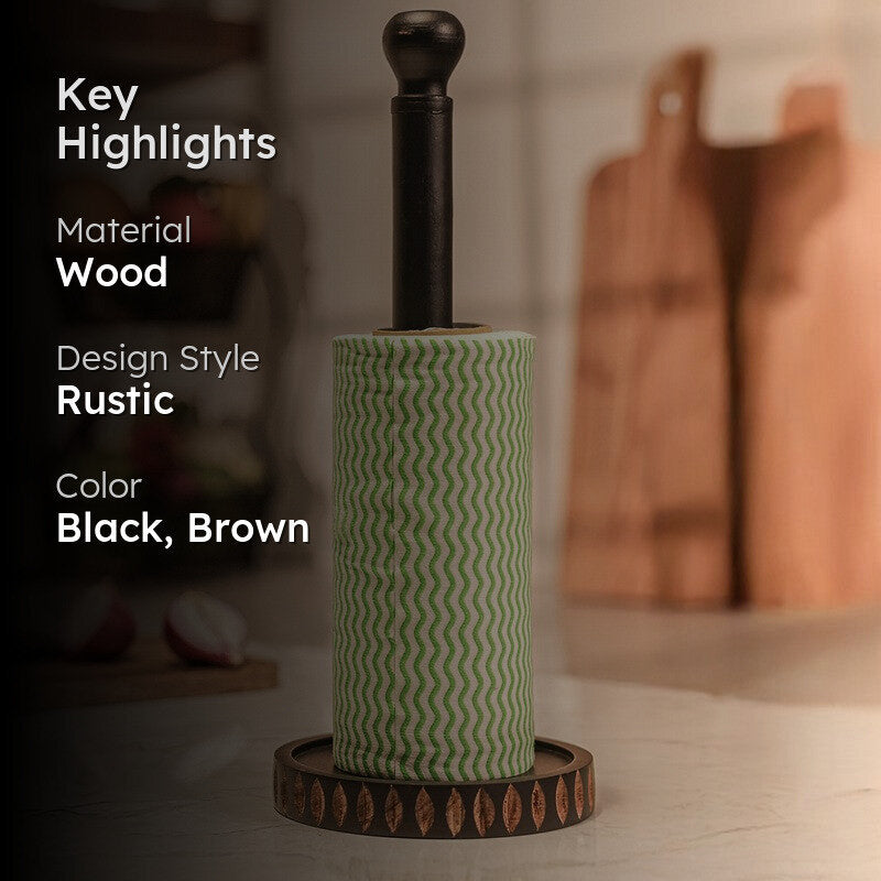 Timber Tranquil Wooden Tissue Holder media 2