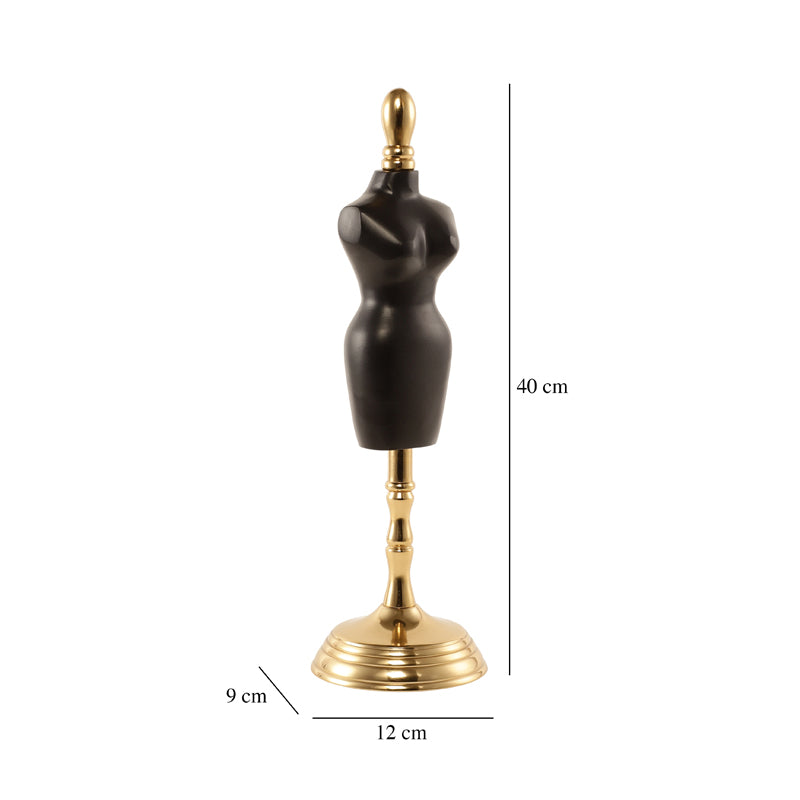 Mini Mannequin Showpiece - Black media 5